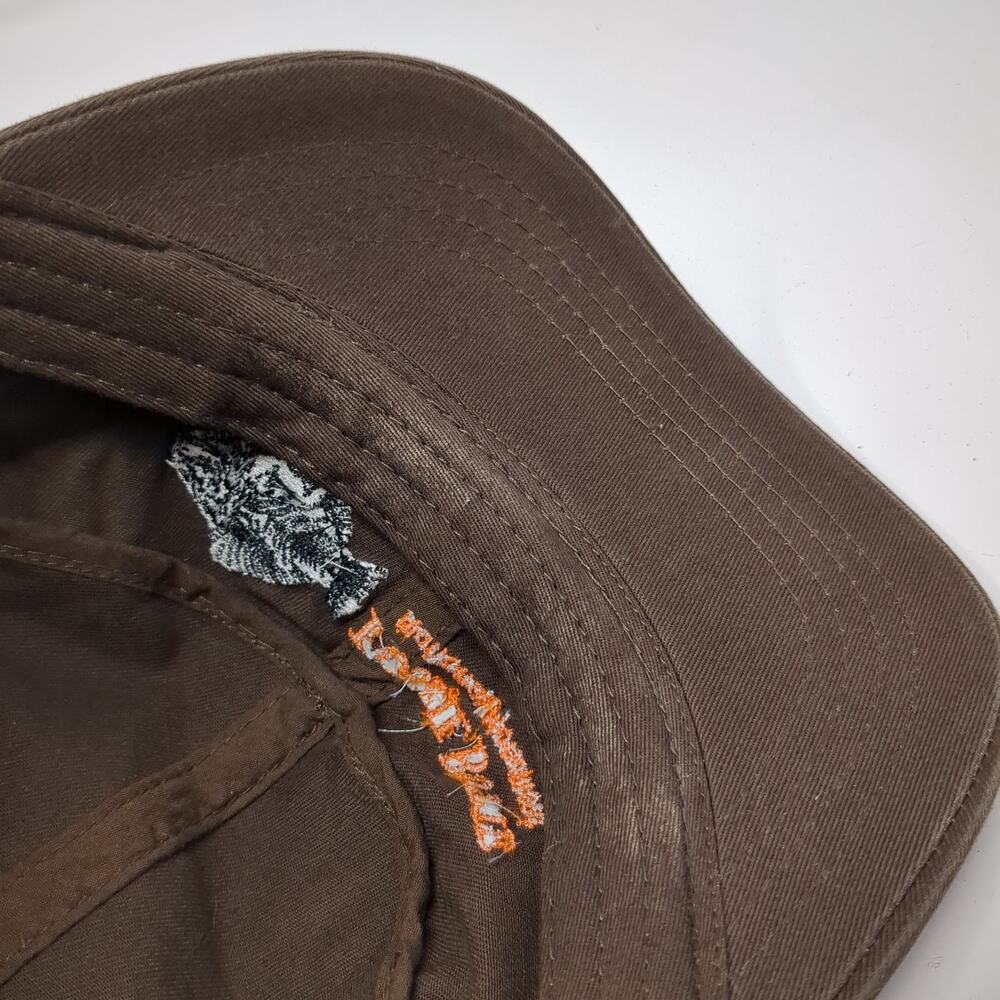 Fossil Butte Strapback Cadet Army Cap Brown One S… - image 8